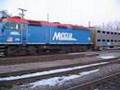Metra Passenger Train Engine 209 Franklin Park ILL