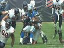 High-speed (Slow Motion) Lions - Jones tackled by Bears