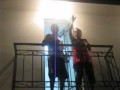 AÑO NUEVO JO10 - LLegando a la casa comienza la rumba.