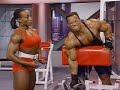 Shawn Ray, Boyer Coe and Lenda Murray working biceps 3