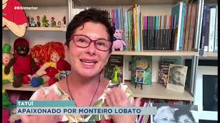 Um apaixonado pelas obras de Monteiro Lobato em Tatuí