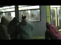 Tramway backjump confeti action in Torino