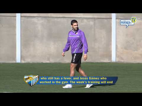 Viernes 03/12/10. Entrenamiento Anexo de La Rosaleda