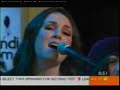 Clip thei is the first single of the album SMILE ....IT CONFUSES PEOPLE, the song is I WISH I WAS A PUNK ROCKER,sandi performed live at channel 7 sunrise ... Video