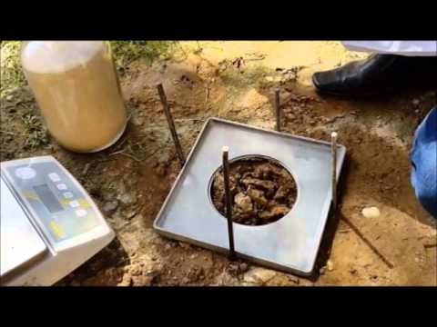 how to perform field density test