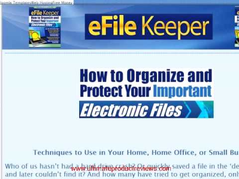 how to organize electronic files