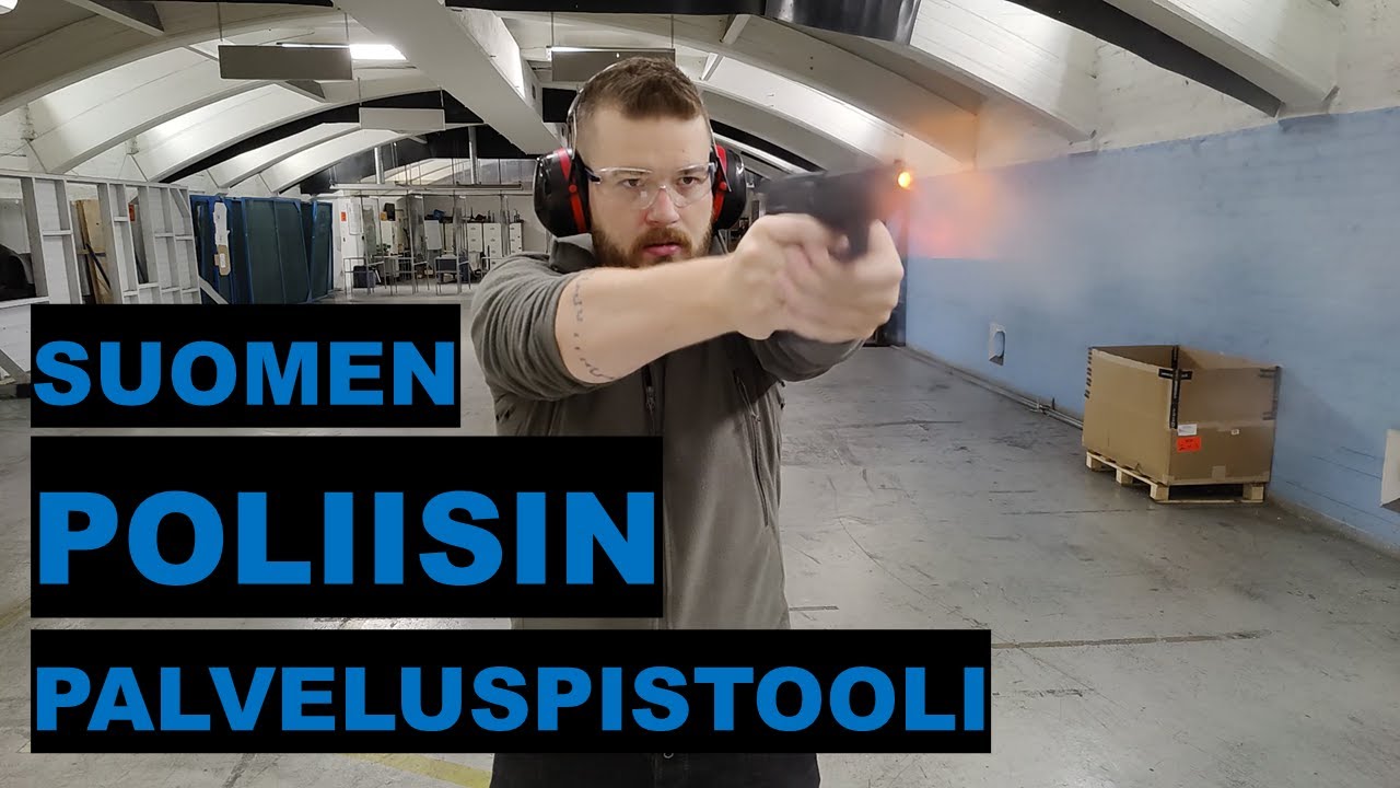 Suomen poliisin palveluspistooli - Shoot & Tell