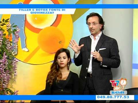Intervista al Dott. Domenico Miccolis TV7 alle 7 - FILLER E BOTOX (Seconda Parte 1)