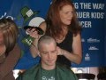 St Baldrick head shaving 2006 At RiRa Portland Maine