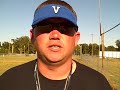 Coach Hollis talks about getting ready for East Webster Coach Hollis talks about getting ready for East Webster