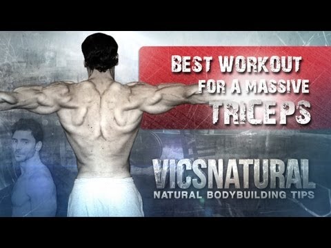 bodybuilding arm routine - http://www.vicsnatural.com http://www.facebook.com/vicsnatural Best Tricep workouts Best triceps workout program bodybuilding workouts exercises routine Want...