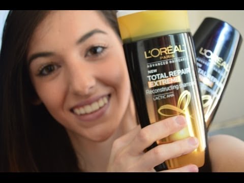 how to apply l'oreal total repair masque