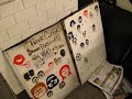 Ming- Paper Cutting Portrait in NYC Subway