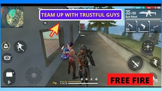 Team up with enemy in rank match -SHUBHAM GAMER 