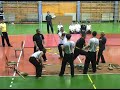 TWC school Pozarevac Instructor Stankovic, breaking bricks