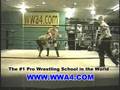 WWA4 Wrestling Moves One leg dropkick