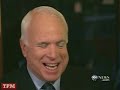 McCain Responds to \"Say It To My Face\" Line