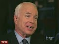 john mccain interviewed on abc world news with charles gibson, october 9, 2008