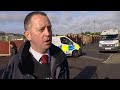 A group of men have been freed by police after being found imprisoned as slaves at a caravan site at Leighton Buzzard, Bedfordshire. Like us on Facebook at www.facebook.com and follow us on Twitter at twitter.com
