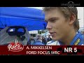 Andreas Mikkelsen crashes at Rally Ireland