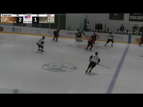 Nate Mcisaac Big Hit Vs Colorado Grit