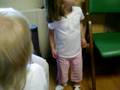 Ava and Paige at hospital