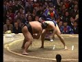 Takahanada vs. Musashimaru : Hatsu 1992