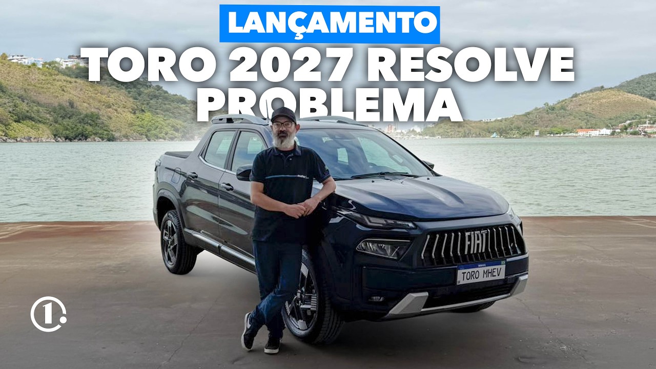 Dirigimos a Nova Fiat Toro Híbrida 2027: mirou no consumo, mas acertou outra coisa!