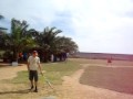 Shawn hits single Pattaya Softball
