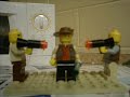one little lego dude against tons of other little lego dudes.


music: battle of the heroes, composed by john williams, performed by the global stage orchestra.