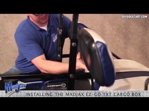 EZGO TXT Cargo Box | How to Install Bed on Golf Cart