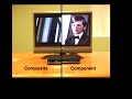 HDMI, Component and Composite Comparison