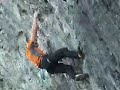 Hard climbing in cantal France 8a+