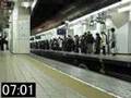 朝の名鉄名古屋駅