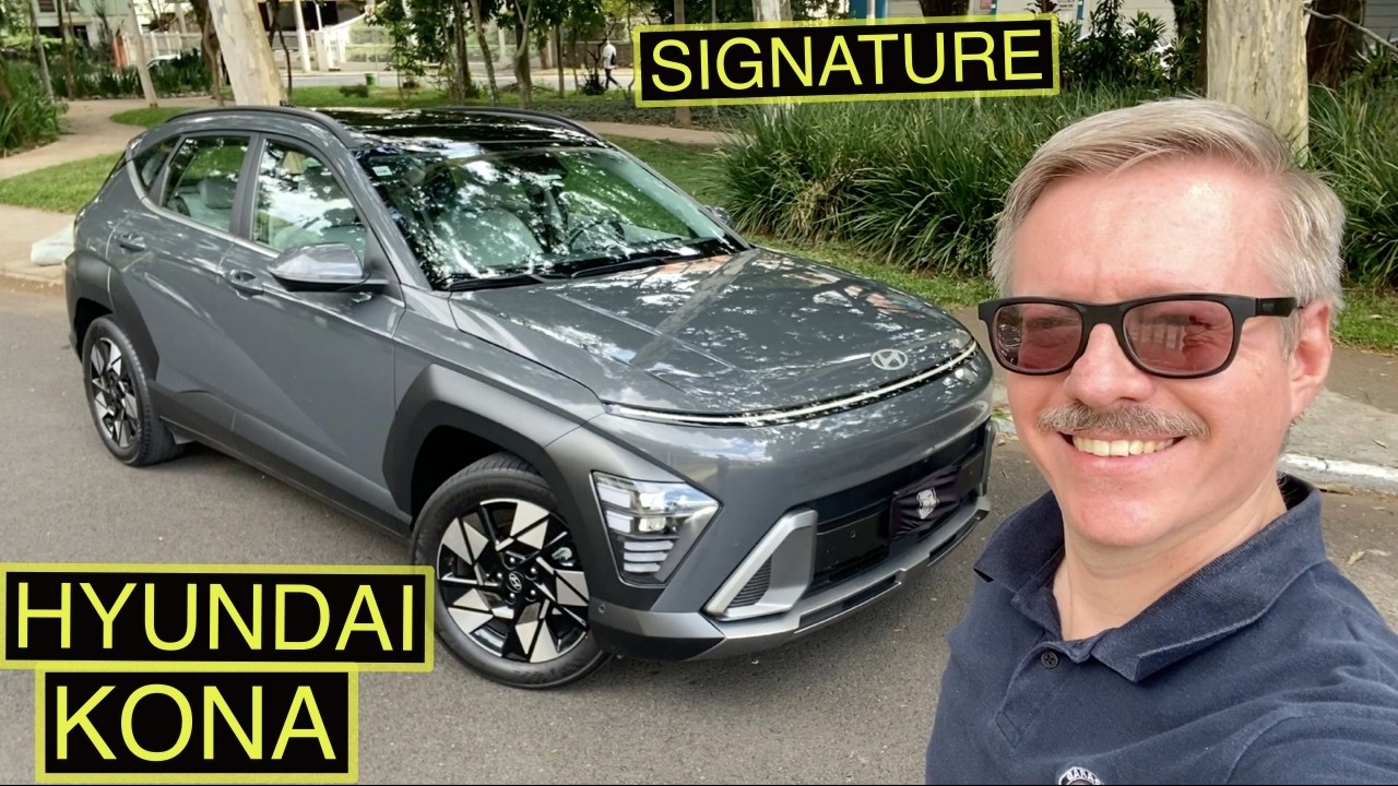 HYUNDAI KONA: ousadia no design e eficiência energética
