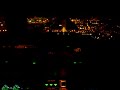 heathrow landing cockpit view at night