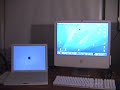 iMac Intel vs. iBook G4 boot