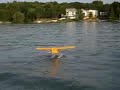 Piper Cub RC Float Plane - 1st Flight Piper Cub RC Float Plane - 1st Flight