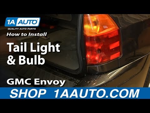 How To Install Replace Tail Light and Bulb 2002-09 GMC Envoy