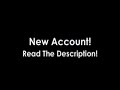 New Account!