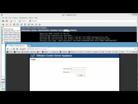 how to recover vcenter server