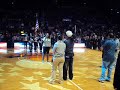 American Idol Joanne Borgella singing National Anthem