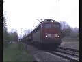 German Freight Trains/Güterzüge rechte Rheinstrecke Vossloh G2000 BB WLE 21 DB diesel locomotive BR 152 189 185 140