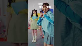 [💃]  #LOVEイヤイヤ期 Level Dance challenge 💙❤️💛 #超ときめき宣伝部