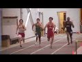 Caffery Garff wins 55m dash