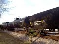 CSX Ammonia Tankers SB on Plant City, FL S-Line