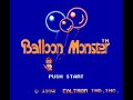 gameplay of the third game from the caltron 6 in 1 multicart. this one is just a ripoff of pang. there's a glitch where i was unable to fire and you can rapid fire by pressing both buttons.