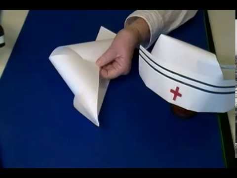 Шапка доктора из бумаги Шапка доктора из бумаги