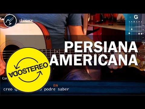 Americana - LETRA Y ACORDES http://www.christianvib.com/index.php/cancioneschristian Persiana Americana Guitarra Tutorial Intro Riff Acordes Rasgueo Lección Christianvib...