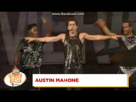 Austin Mahone performing What About Love - B96 Summer Bash